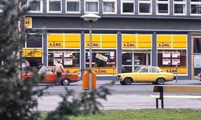 Het eerste Lidl filiaal